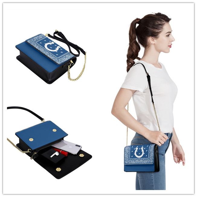 Indianapolis Colts PU Leather Crossbody Bags 001